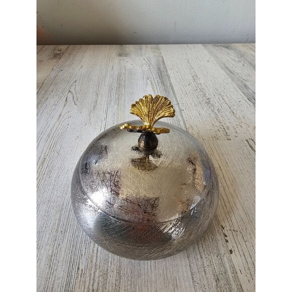 Micheal aram butterfly ginkgo lidded canister trinket box - Picture 2 of 6